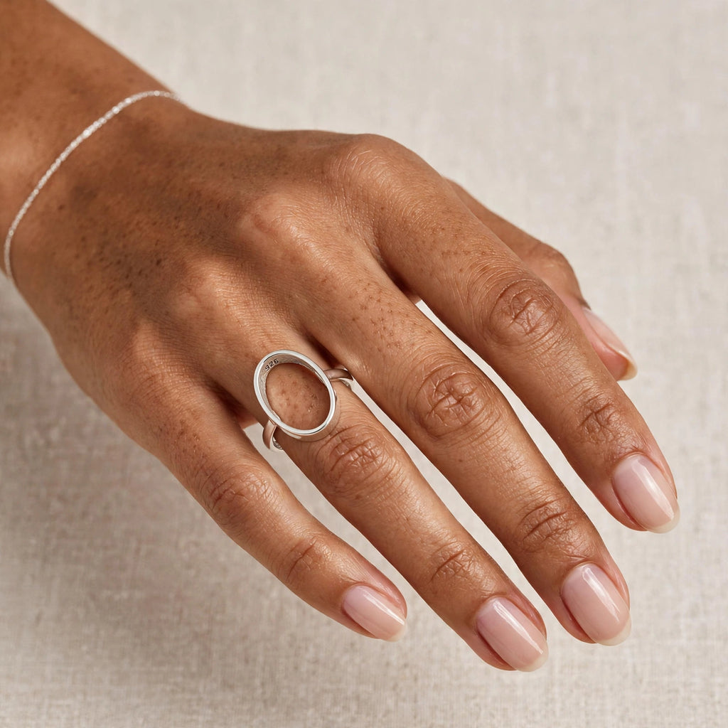 Anillo Vacío Óvalo