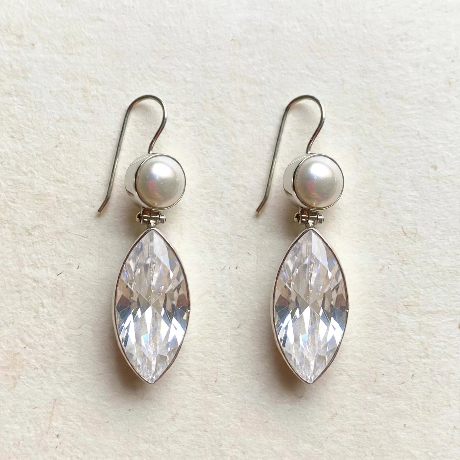 Aretes Perla de Luna