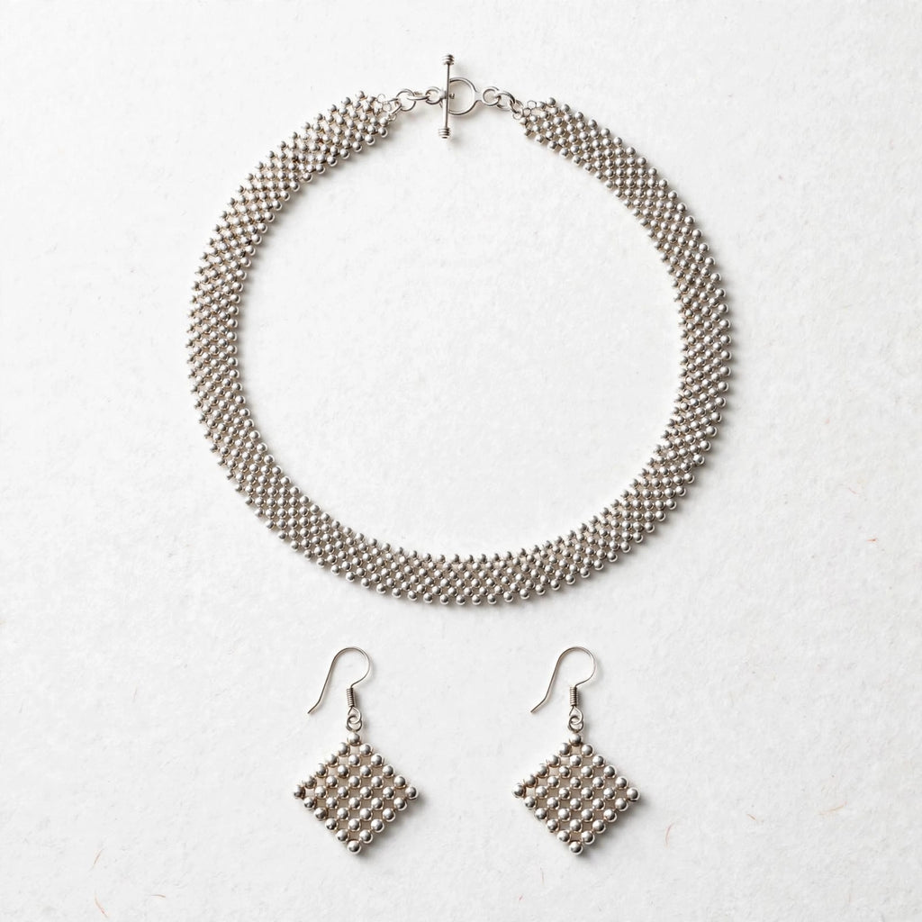 Gargantilla & Aretes Lunar