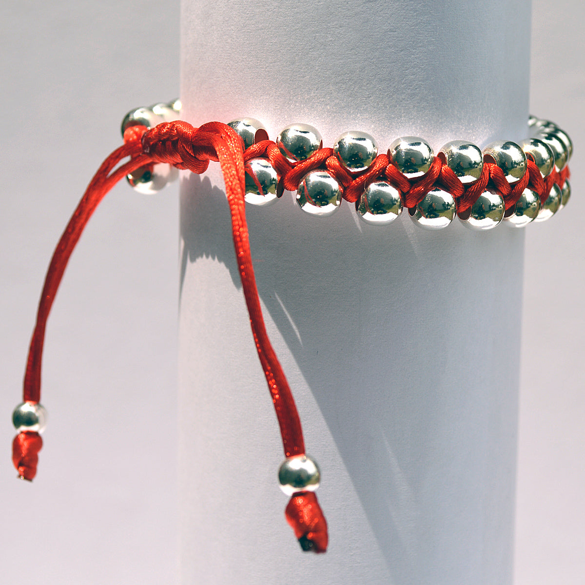 Pulsera Esferas Roja