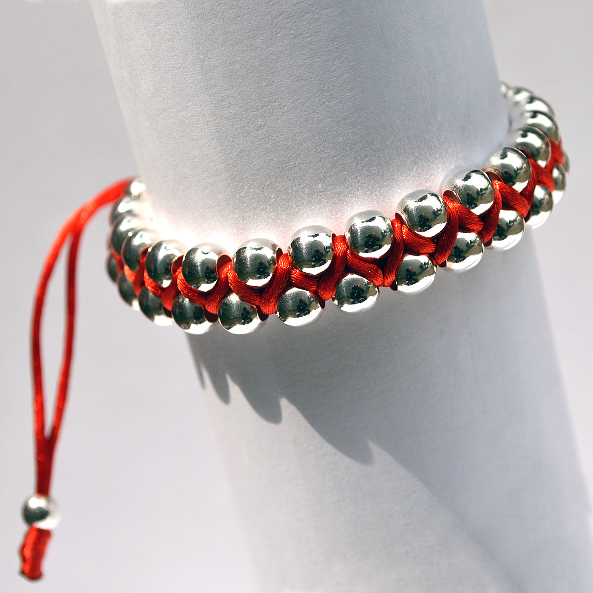 Pulsera Esferas Roja