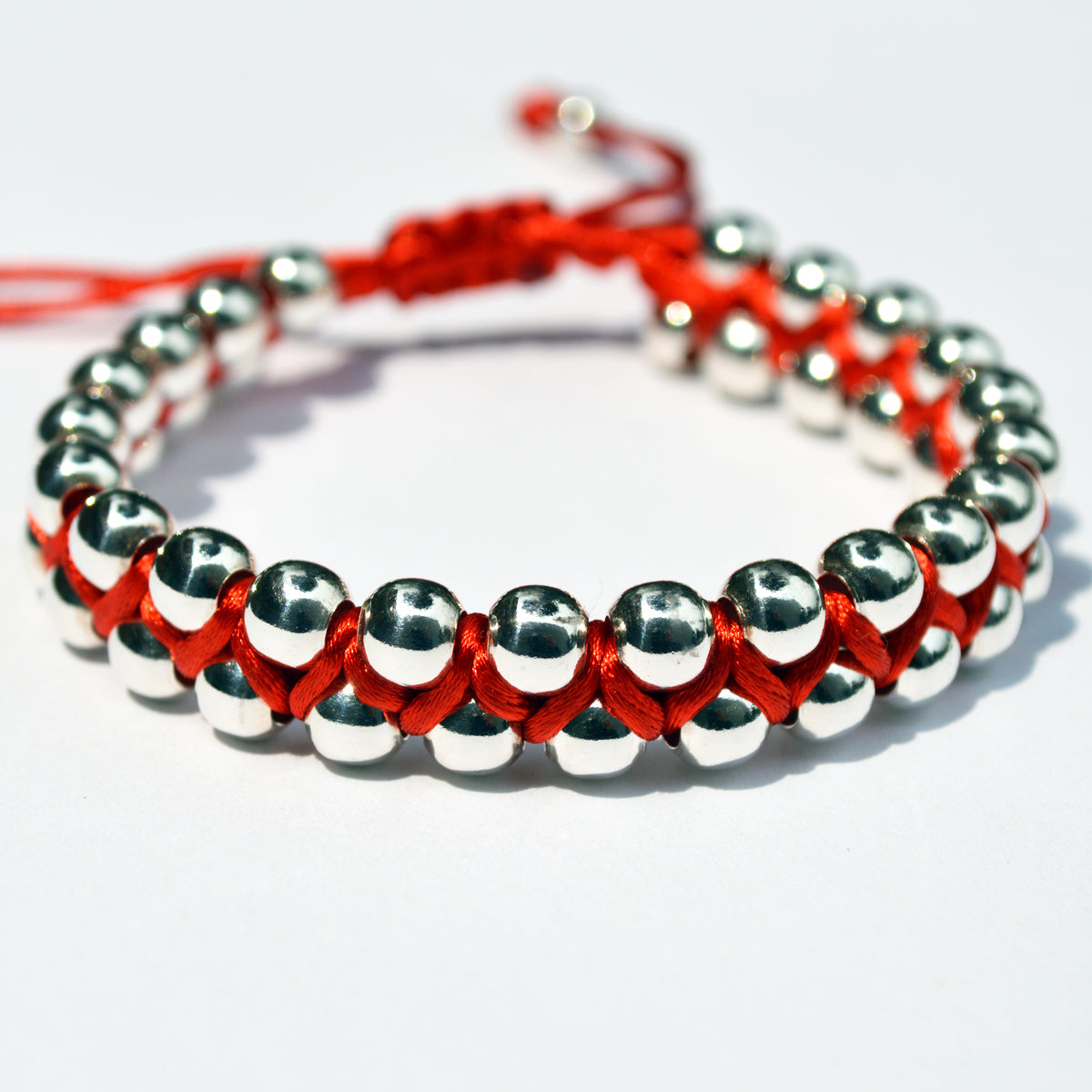 Pulsera Esferas Roja