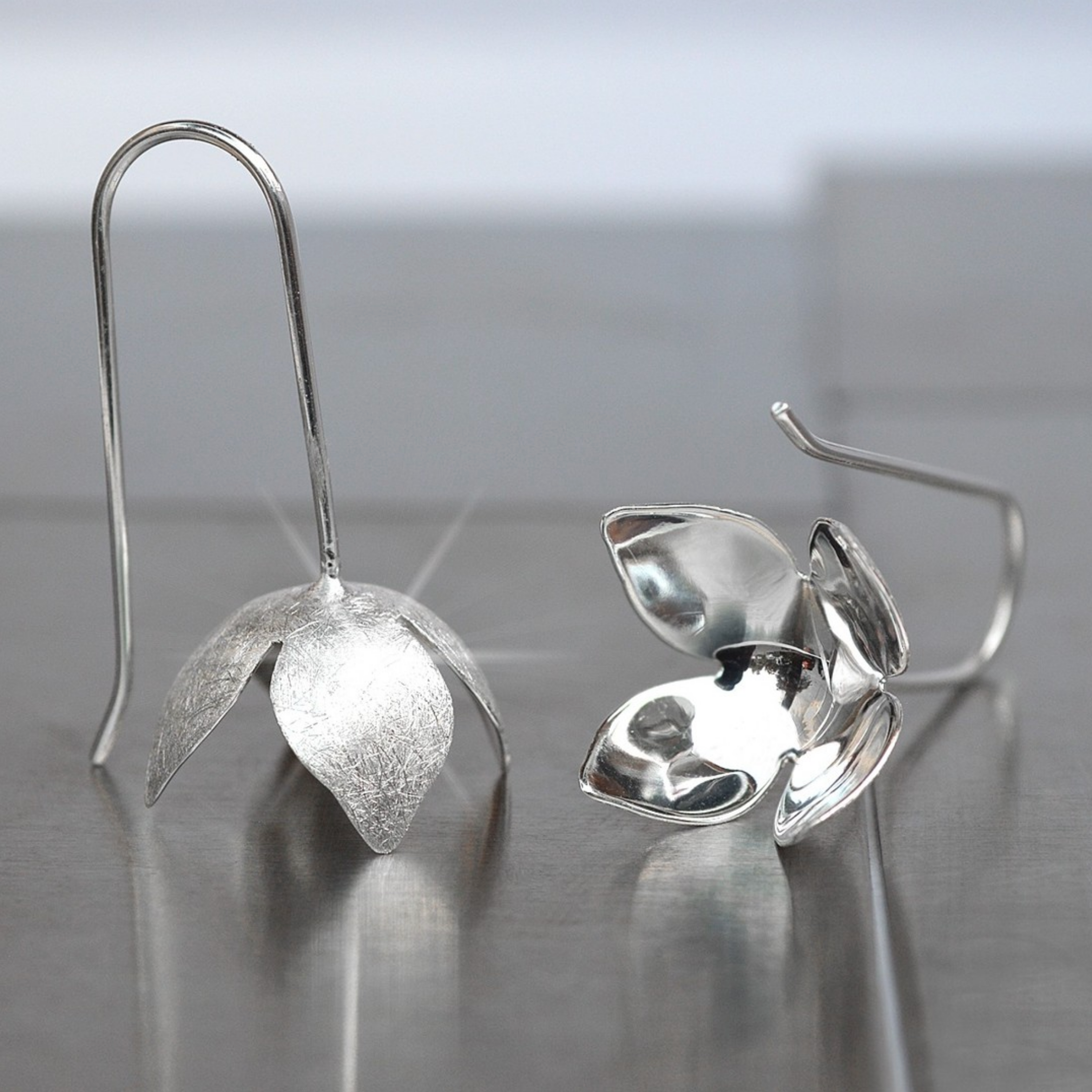 Aretes Flor de Liz