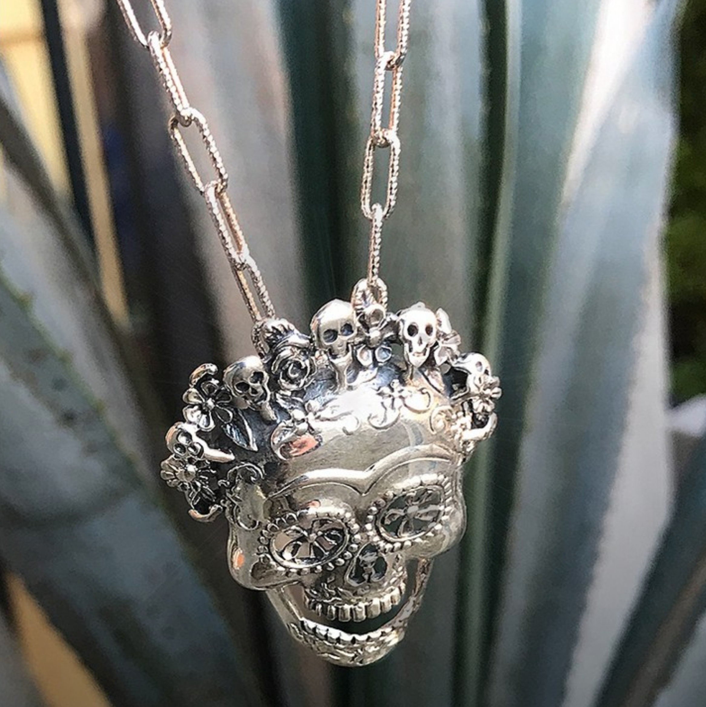 Pendiente Catrina