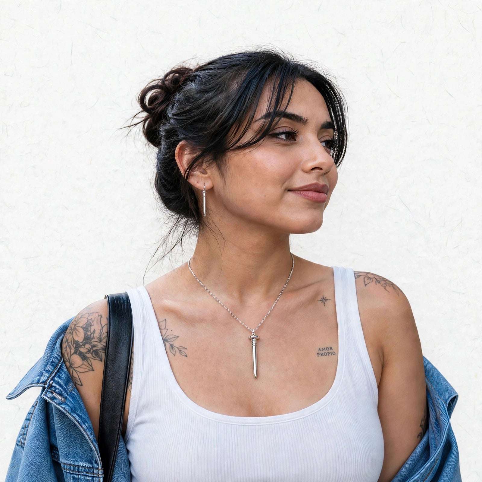 Collar + Aretes Clavo