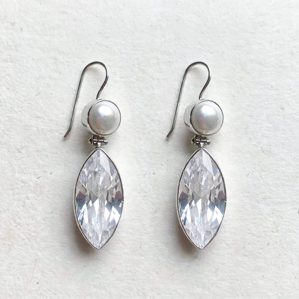 Aretes Perla de Luna