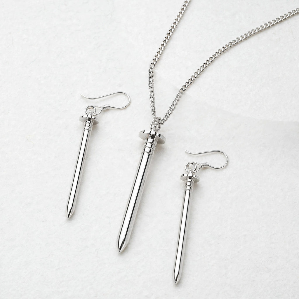 Collar + Aretes Clavo